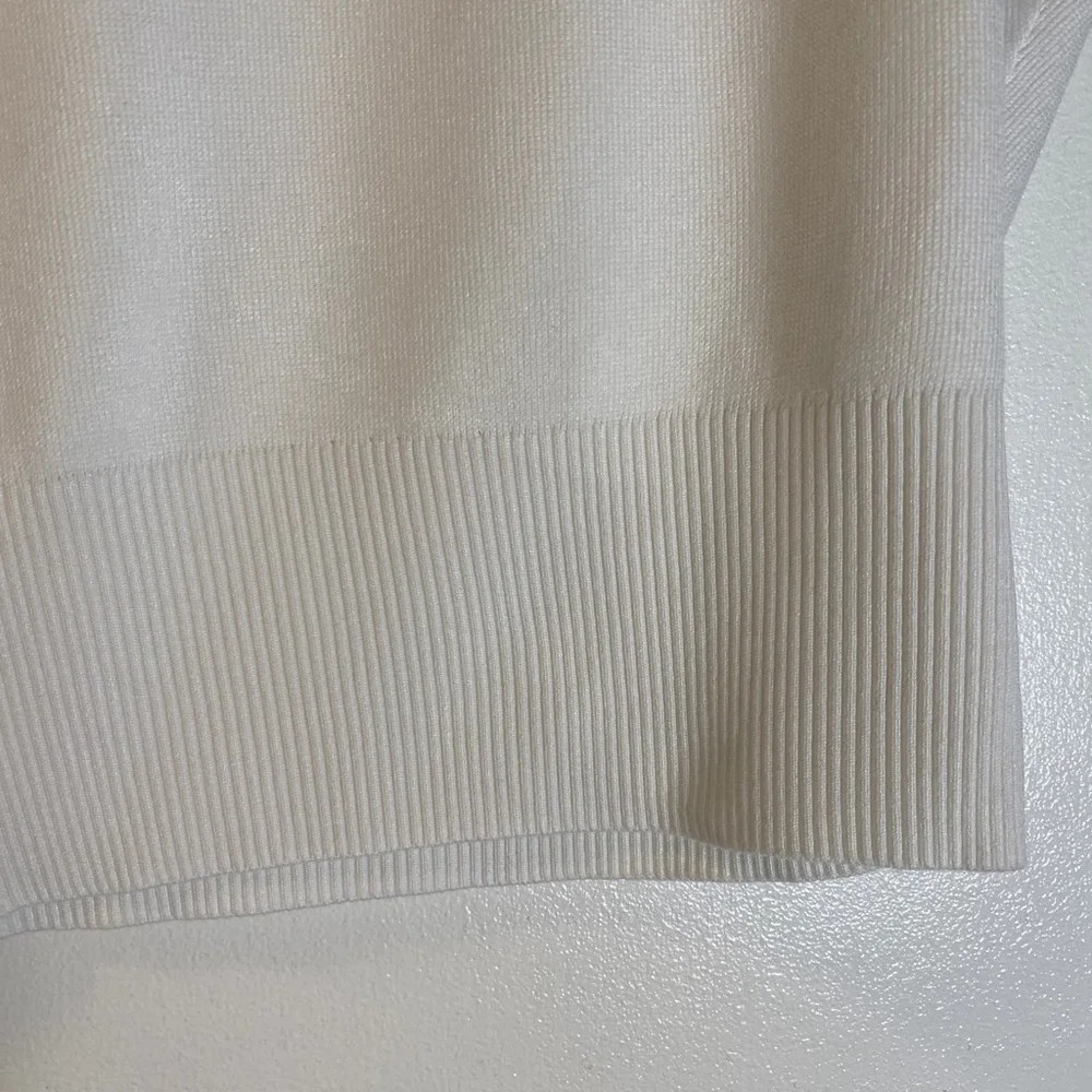 Women's Banana Republic Sweater Vest White Size M - Picture 3 of 5
